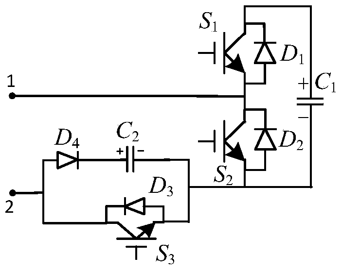 A Modular Multilevel Converter Sub-module Topology