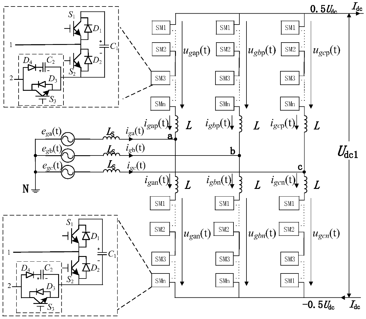 A Modular Multilevel Converter Sub-module Topology