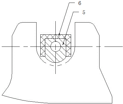 U-shaped groove surface quenching inductor