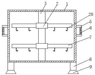 Sales rack for selling traffic mechanical parts