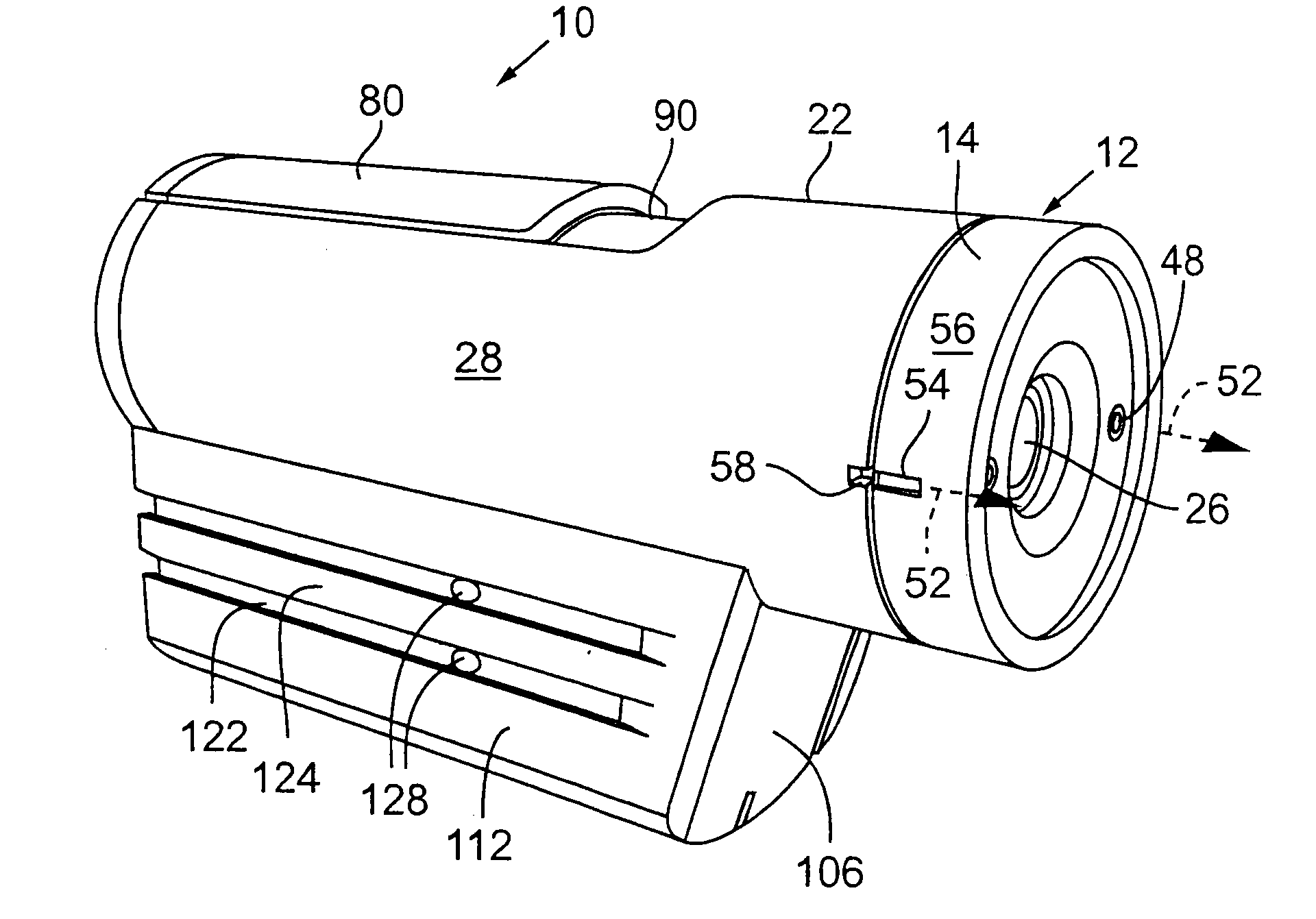 Components of a portable digital video camera