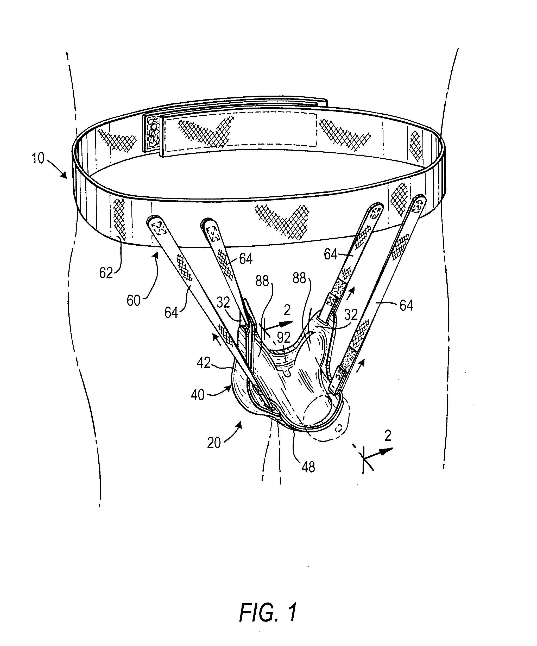 Apparatus and method for thermal therapy treatment to male genitalia