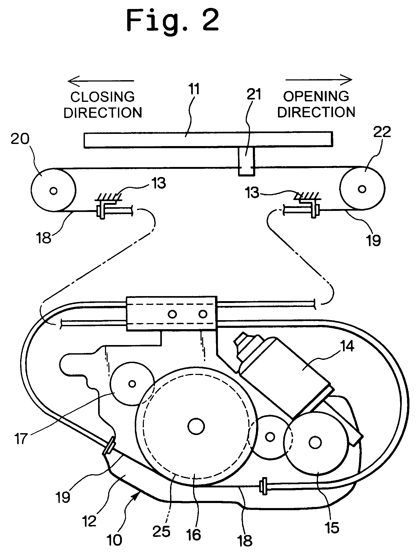 Control method of sliding a vehicle door by a powered sliding device