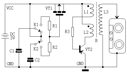 Electronic ignition device for gas stove