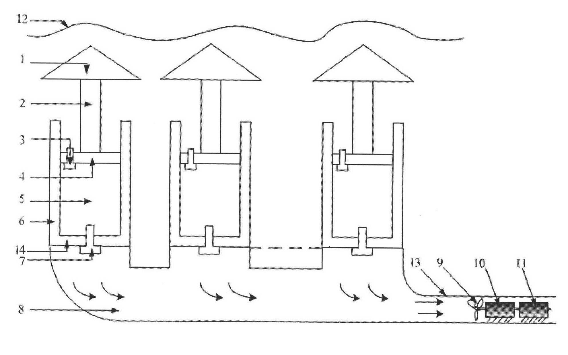 Wave power device