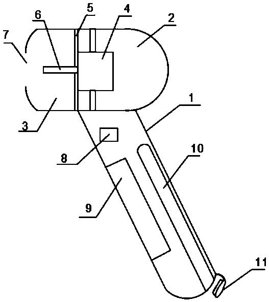 Pollen collecting and pollinating integrated device