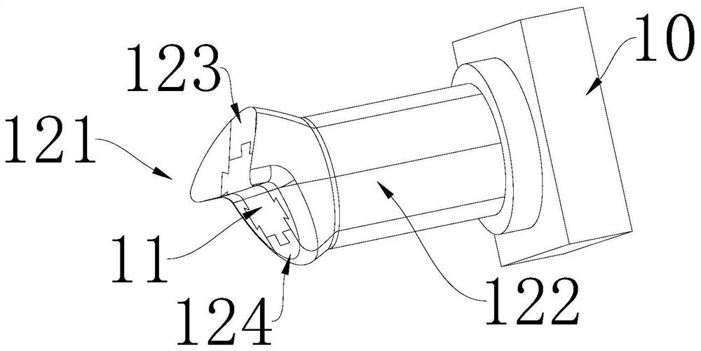 Mold core for valve body casting and valve body wax pattern forming die