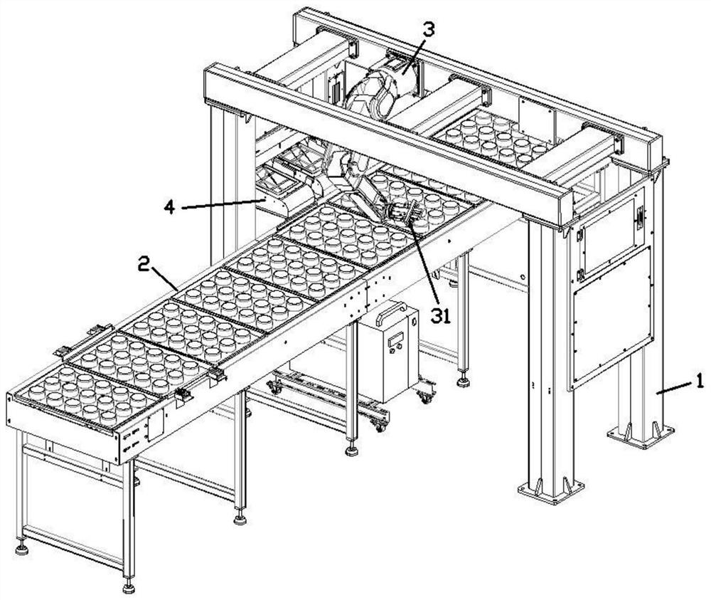 A kind of automatic egg brushing device and control method thereof