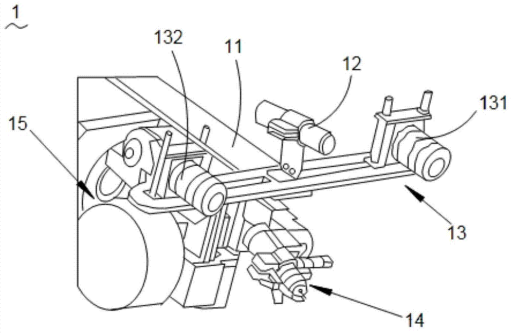 Welding device and method based on binocular vision sensing of structured light