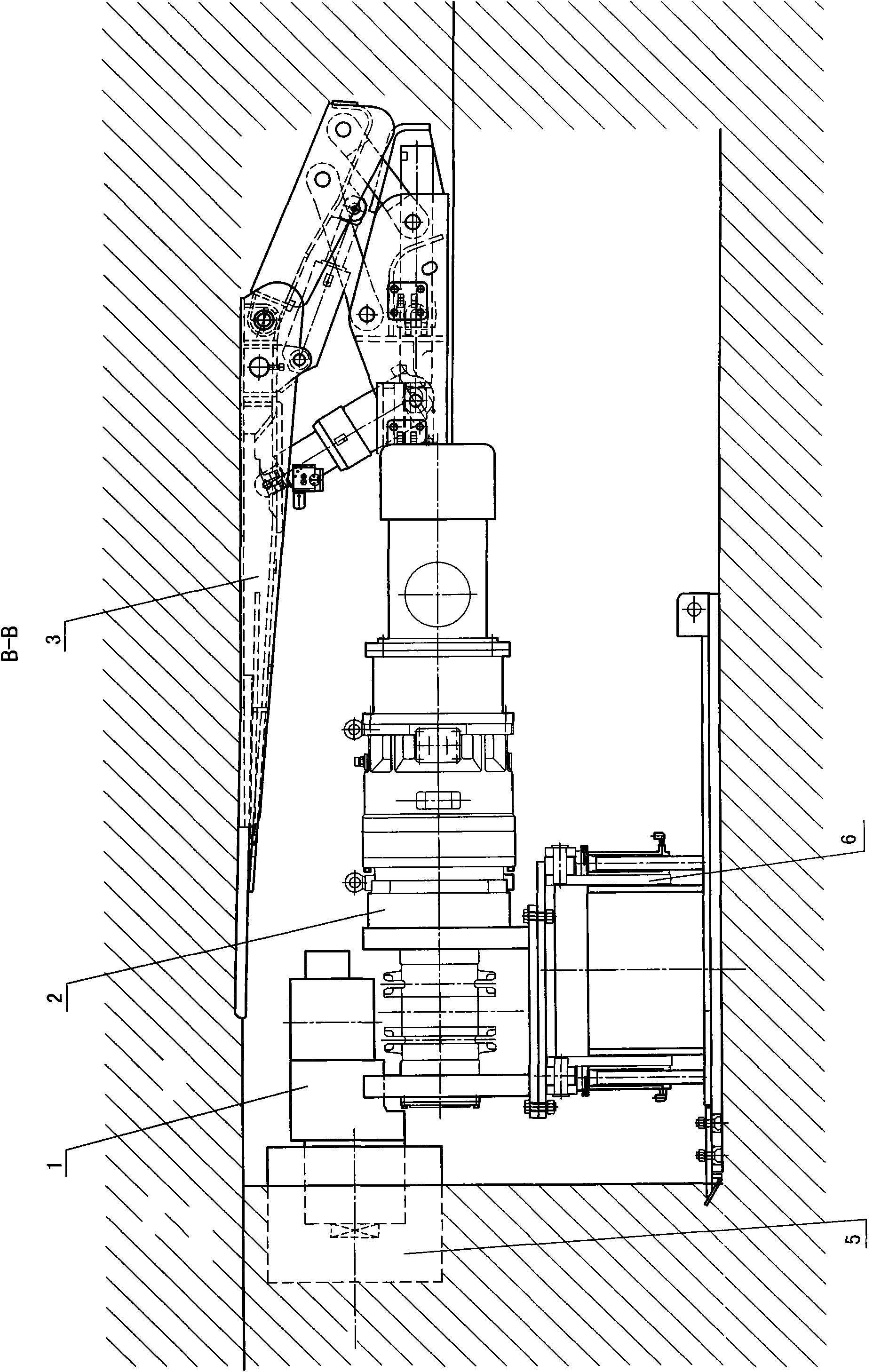 Process for stoping low coal seam containing ferric sulfide concretions and hard parting bands and hydraulic support thereof for fully mechanized mining