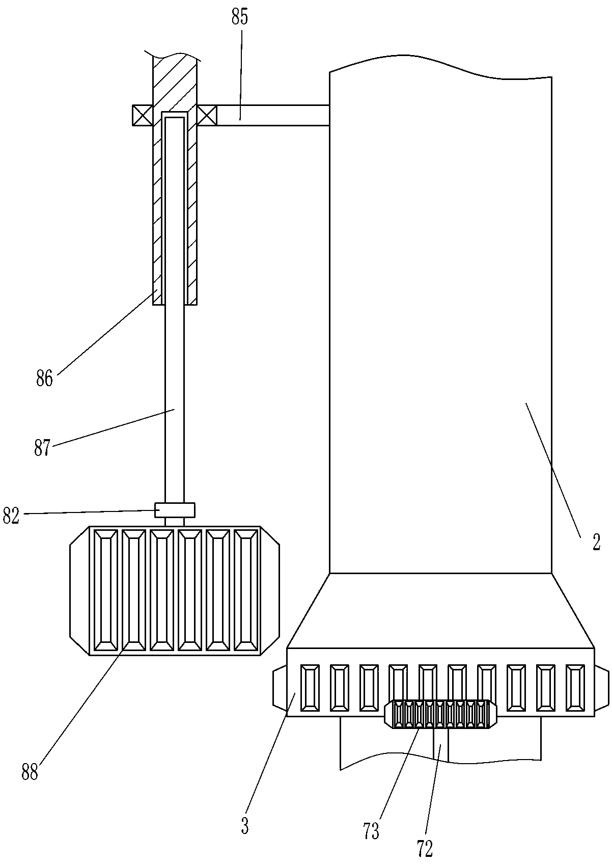 Yarn waxing device for knitting machines