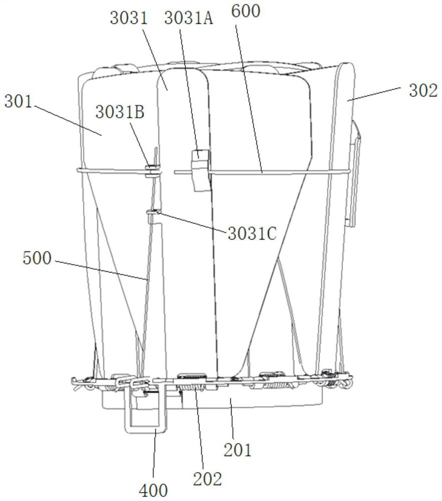 Focusing electrode for micro-channel plate type photomultiplier and photomultiplier