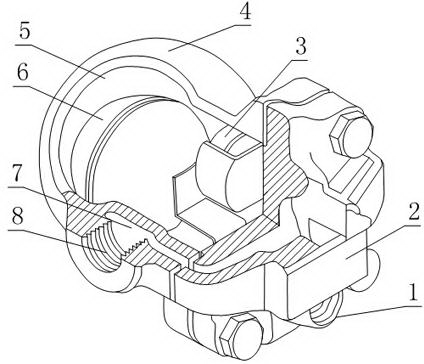 Drain-off device for preventing generation of steam locking favorably