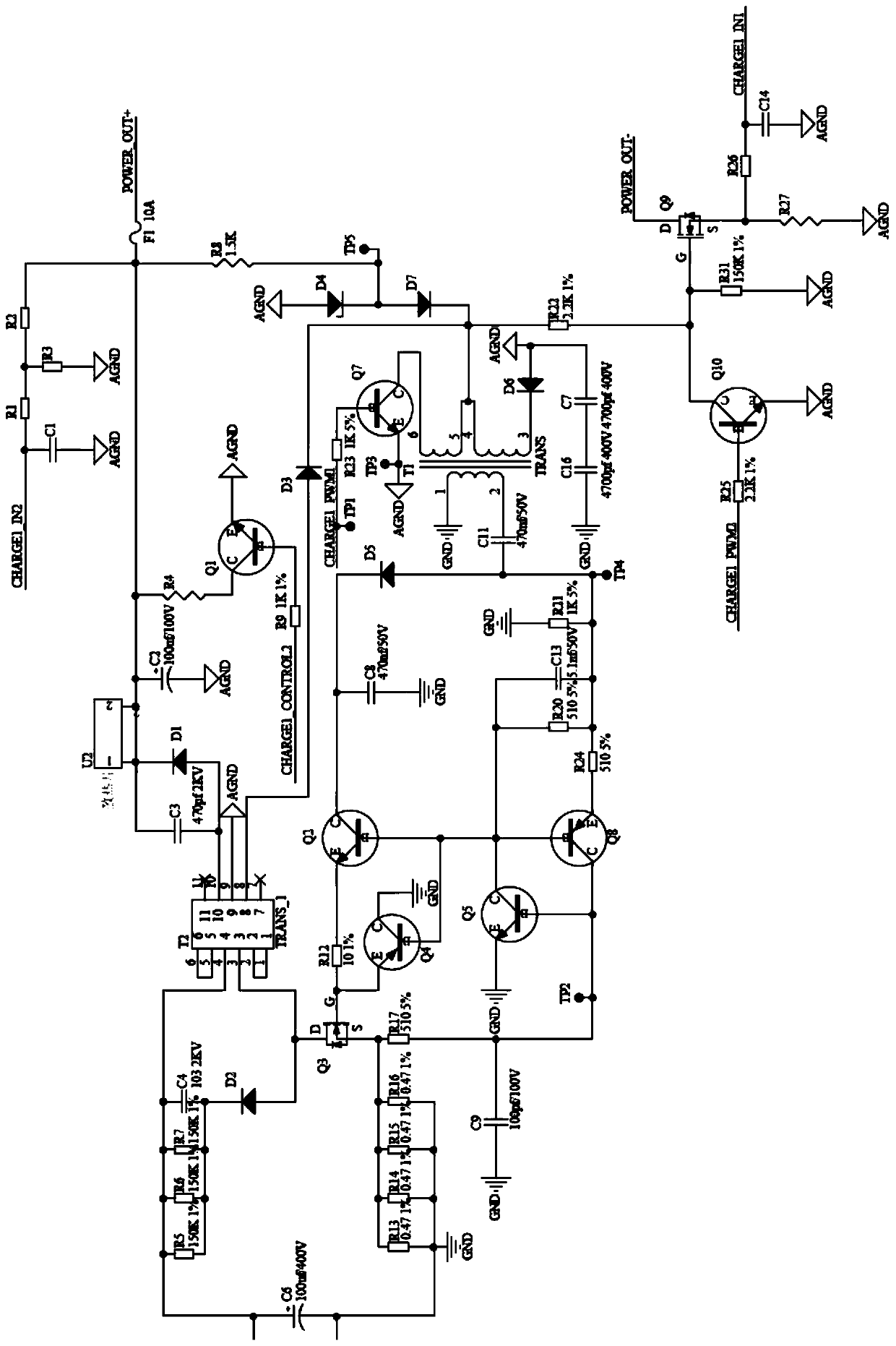 Output-voltage-adjustable electric vehicle charging pile and charging voltage adjusting method