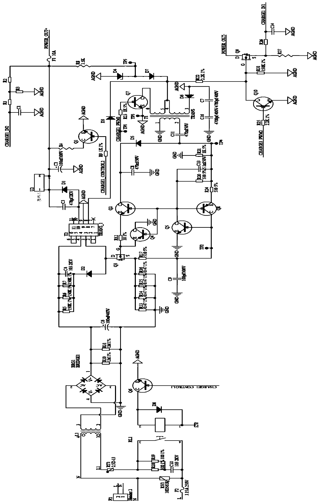 Output-voltage-adjustable electric vehicle charging pile and charging voltage adjusting method