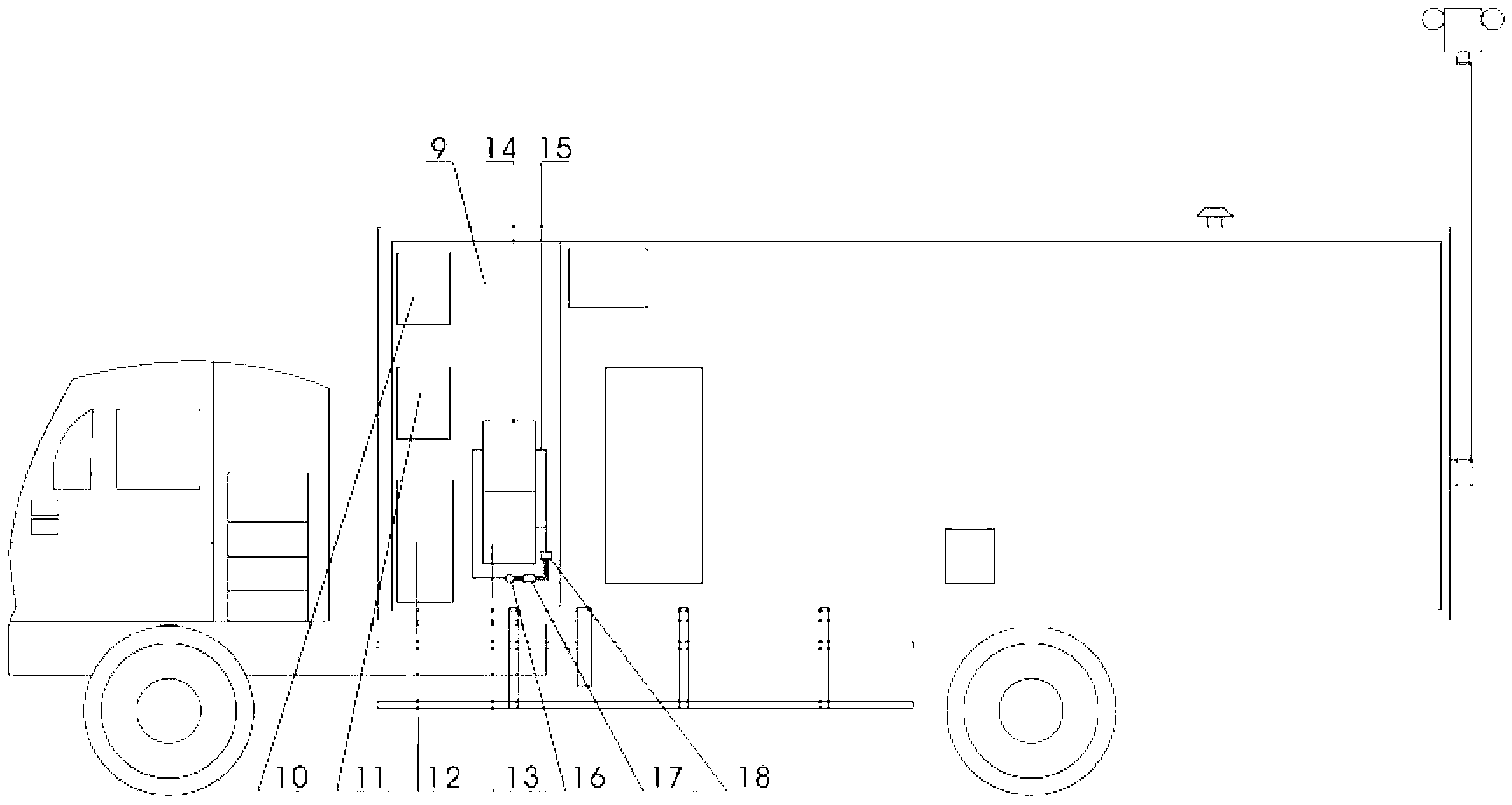 Biological sample detection vehicle and vehicular detection system thereof