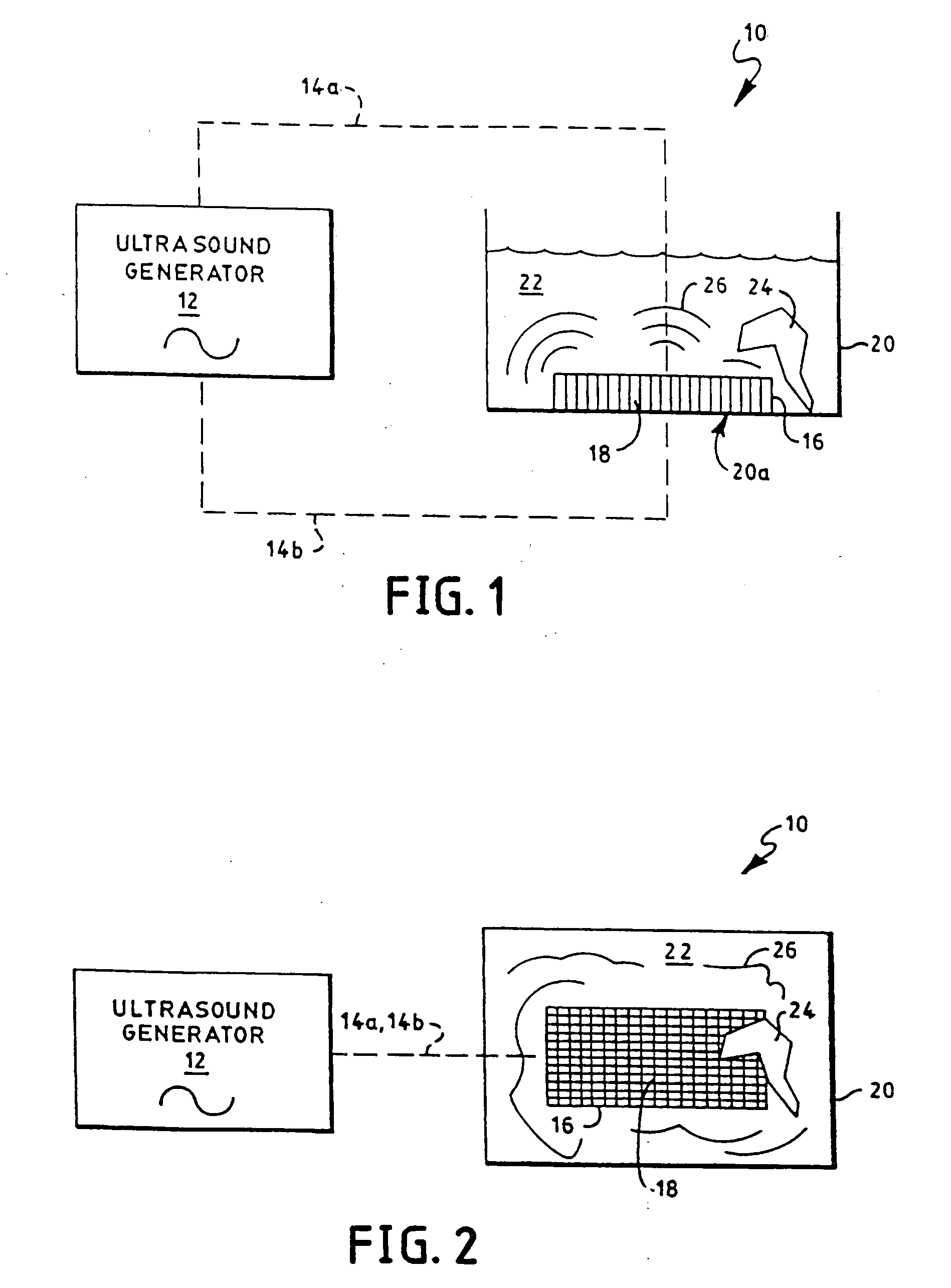 Apparatus, circuitry, signals and methods for cleaning and processing with sound