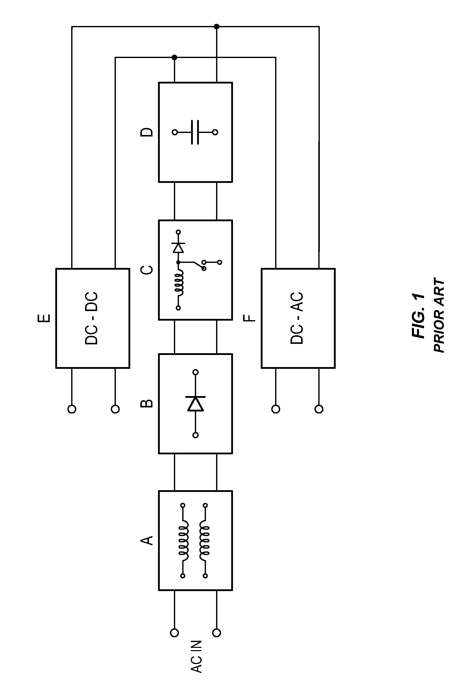 Single stage resonant power converter with auxiliary power source