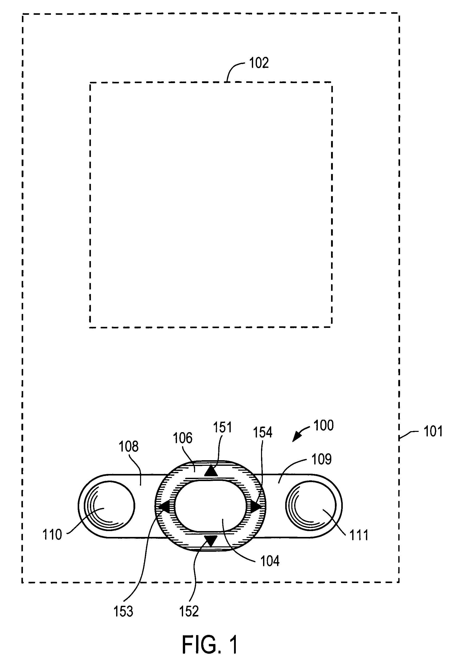 Switch assembly having non-planar surface and activation areas