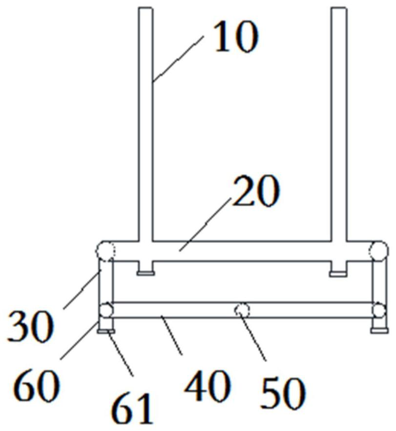 Tail gas emission structure and reduction furnace