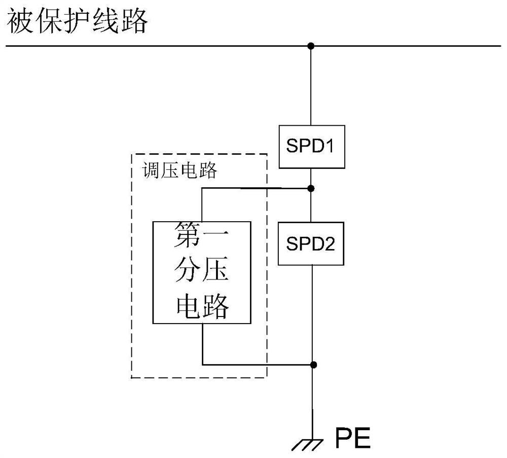 Lightning protection device and inverter