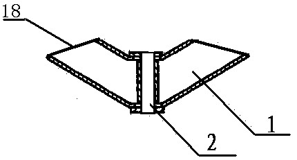 Integrated special-shaped container for greening