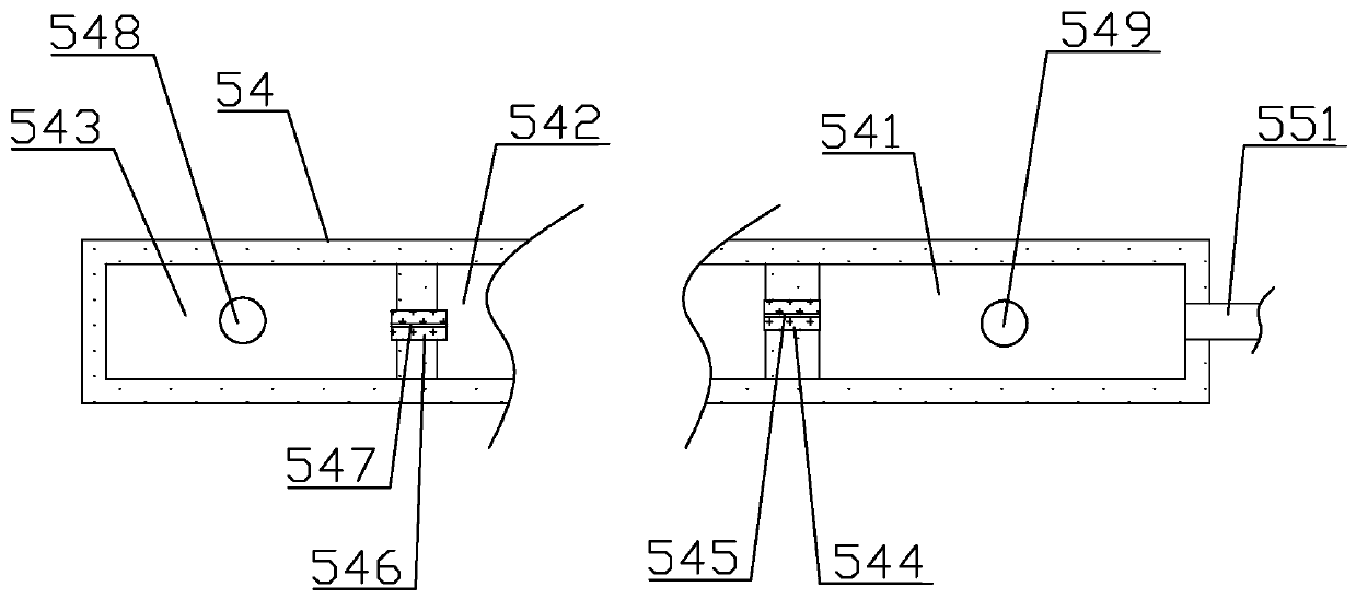 Smoke exhaust system for fire-fighting engineering