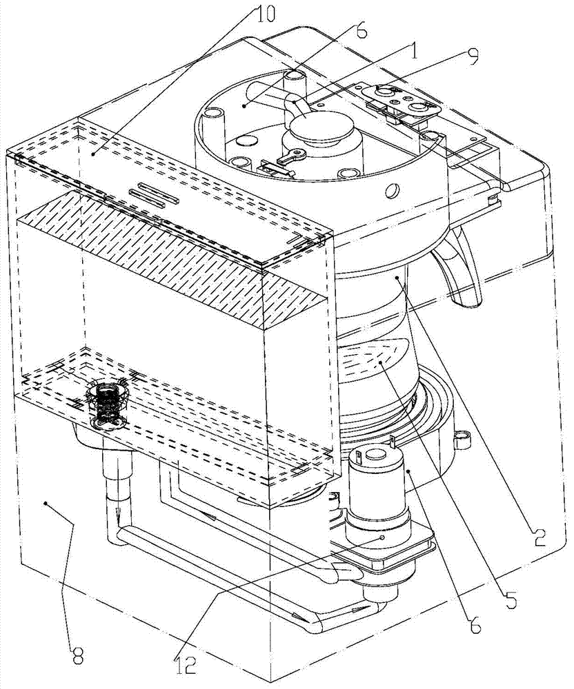 Turkish coffee machine and control method thereof