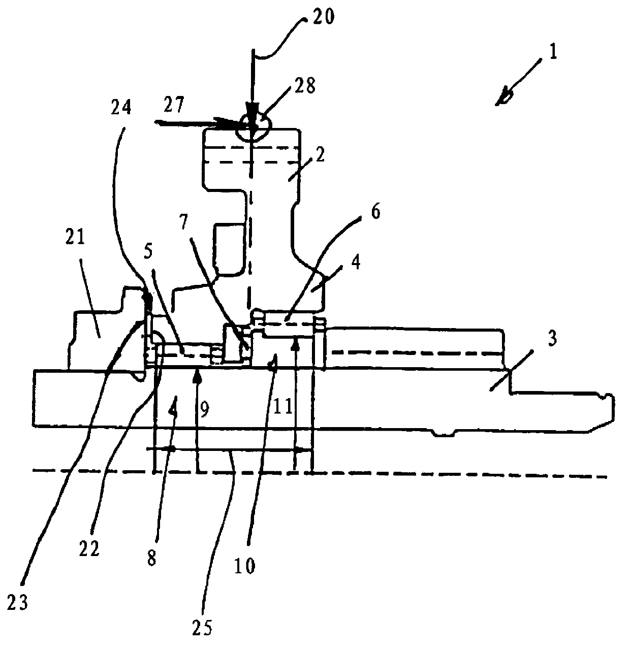 Transmission wheel arrangement