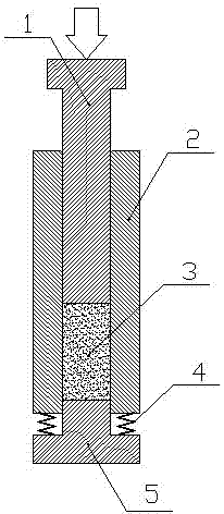 Briquette coal sample making tool and method