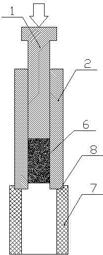 Briquette coal sample making tool and method