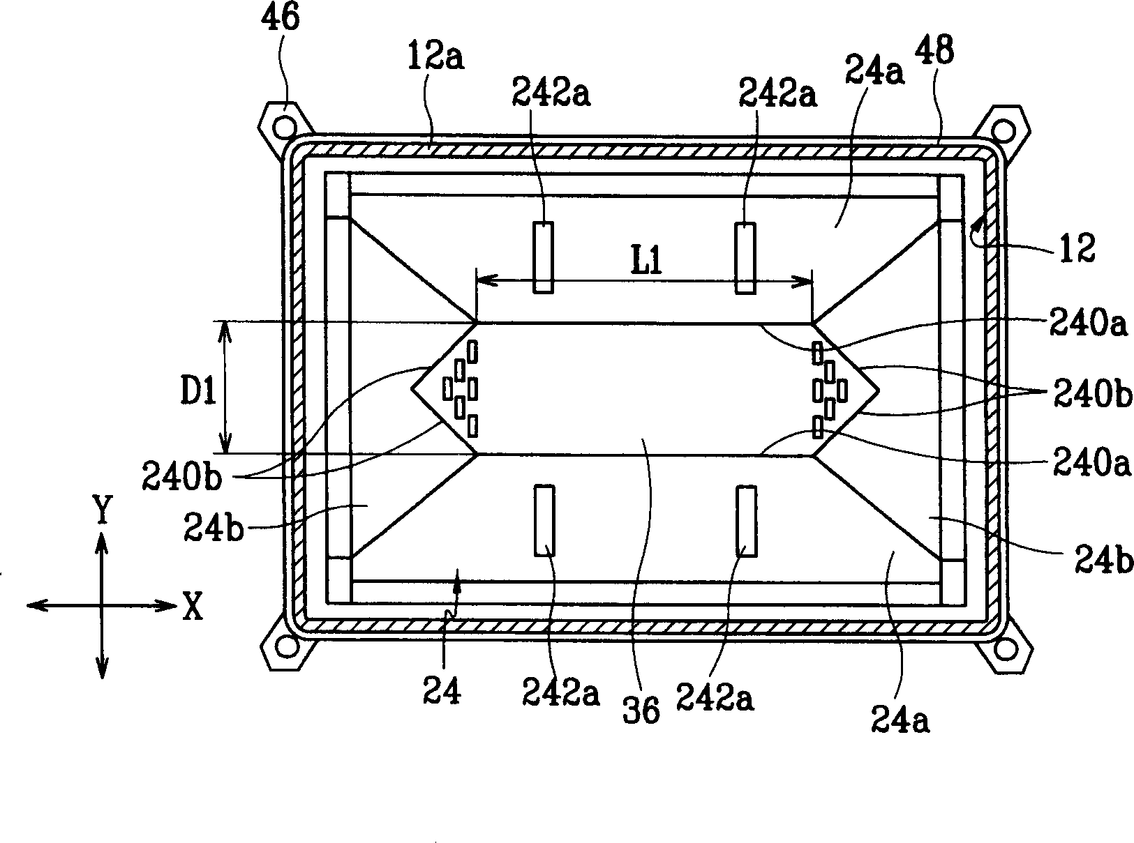 Cathode-ray tube with erasing coil capable of minimizing electronic beam change on screen