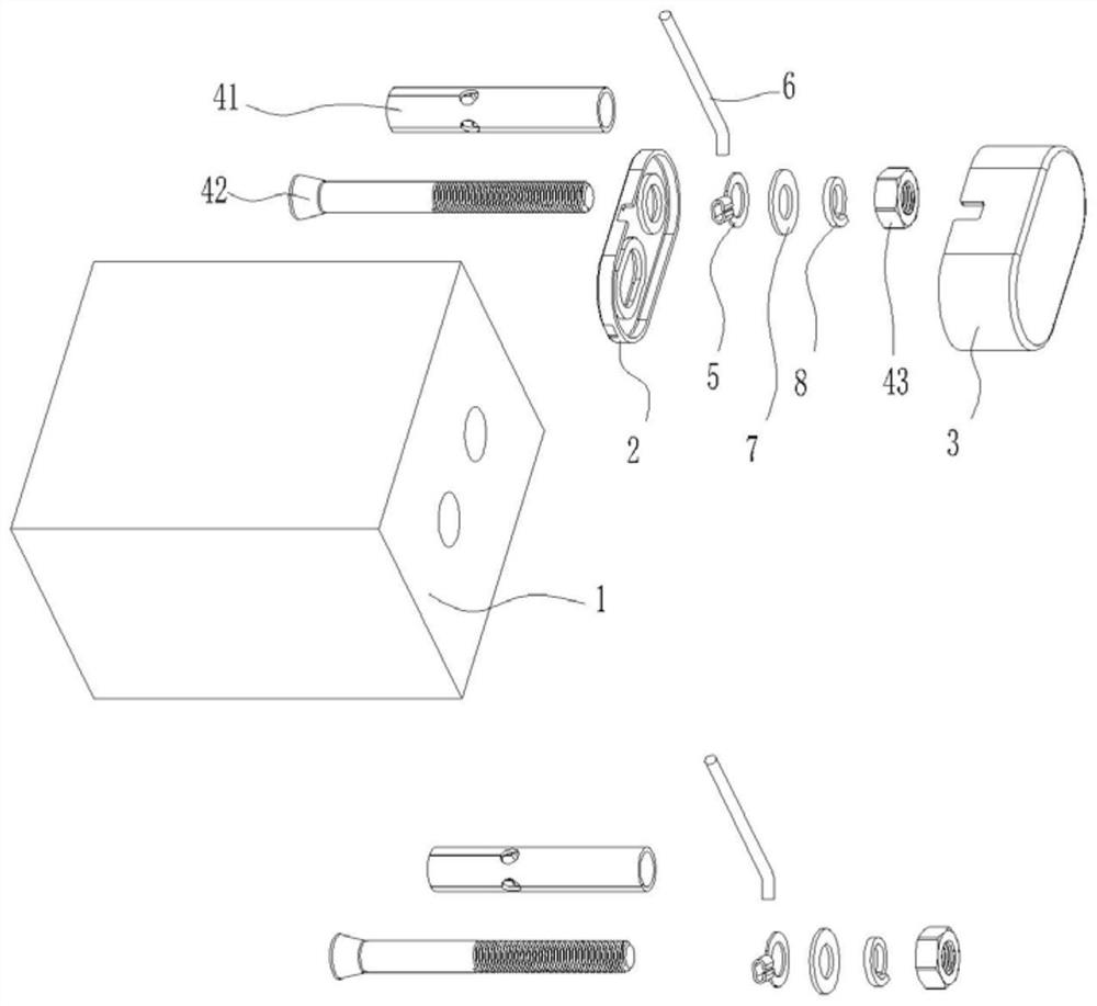 Double ground wire fixing device for electric water heater and electric water heater