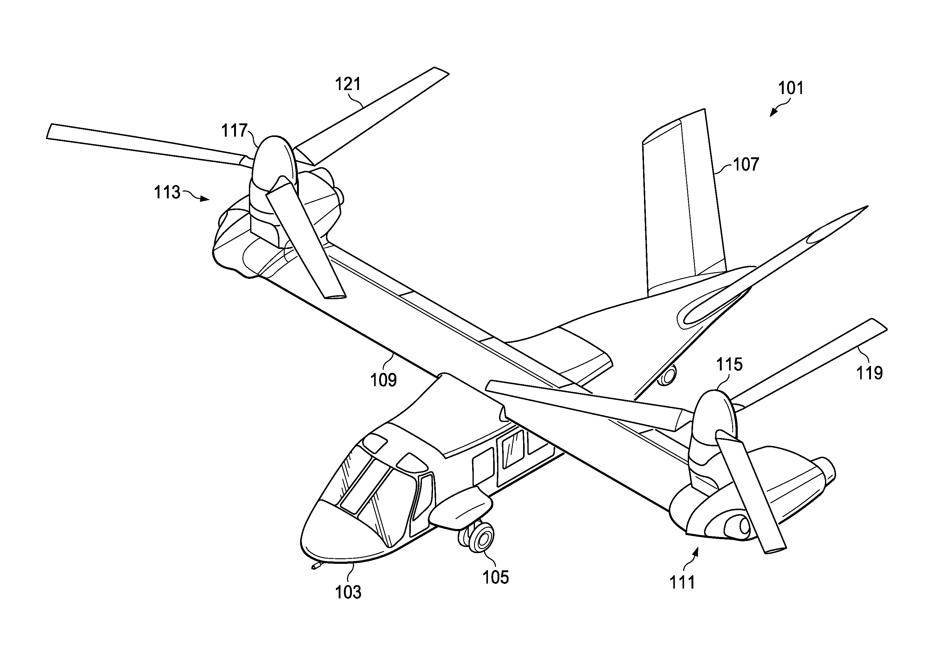 Variable speed aircraft transmission