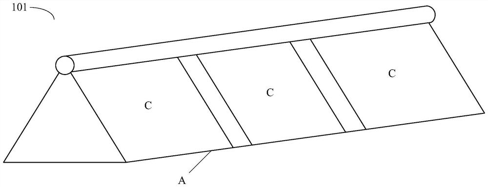 Cleaning system and cleaning method for air-cooling surface type heat exchanger