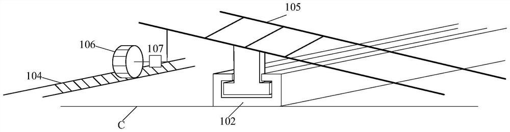 Cleaning system and cleaning method for air-cooling surface type heat exchanger