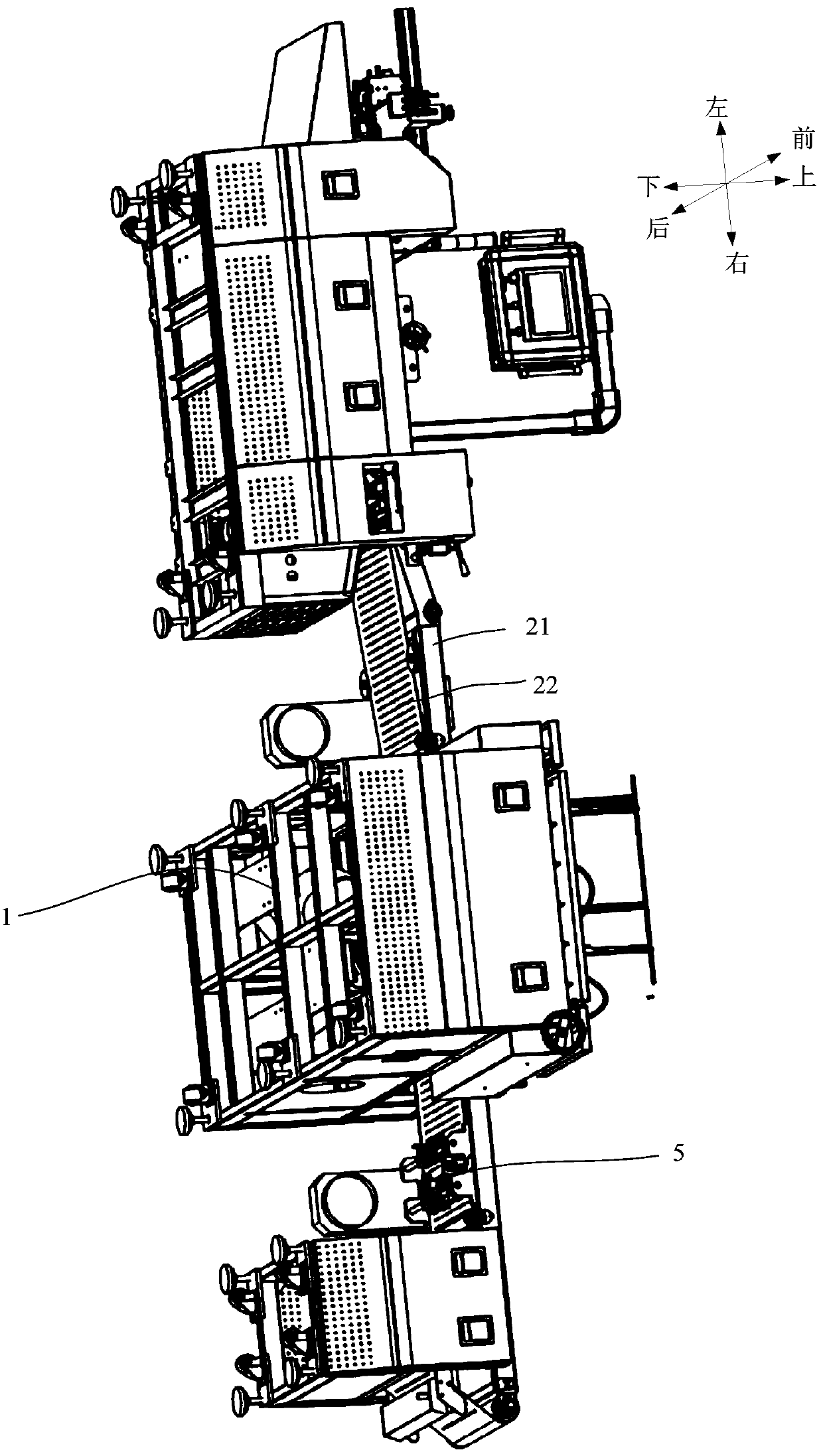 Automatic bonding forming machine for enclosing strip