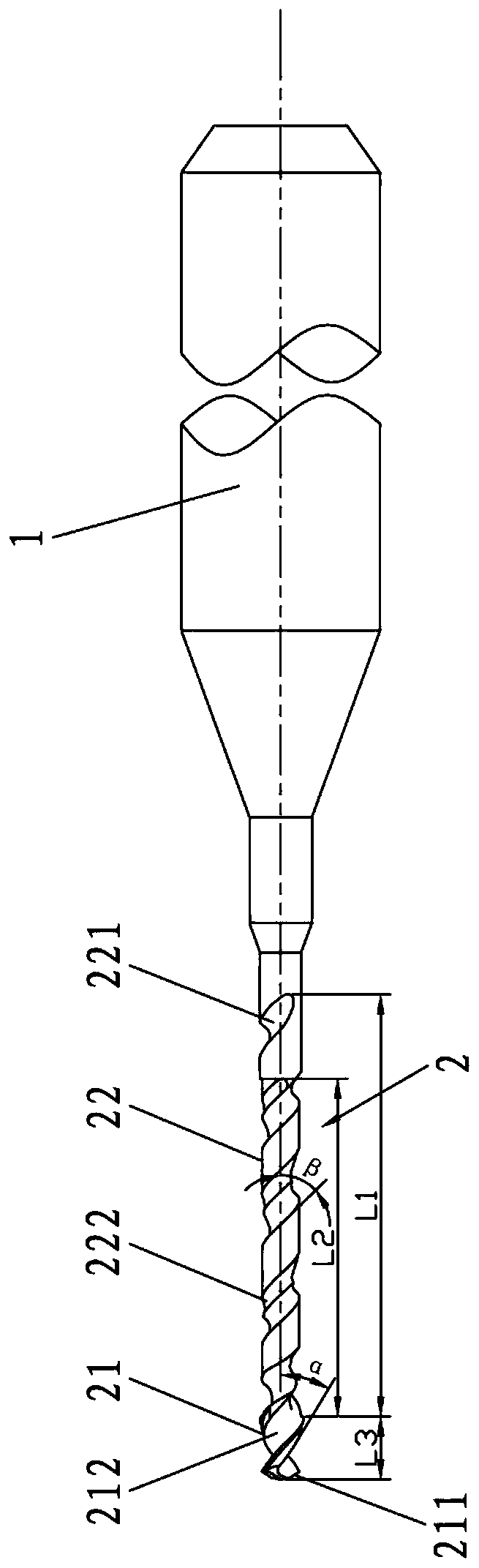 Miniature drill bit