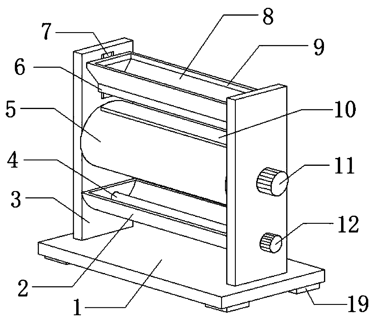 Sweet potato powder stirring machine