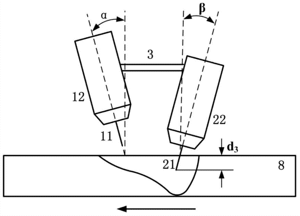 Application of double-TIG welding method to implementation of thick plate welding