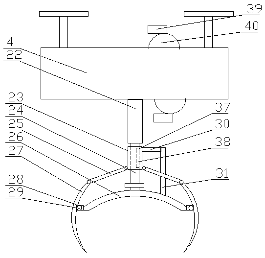 A substation self-operating bird repelling device