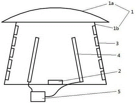 Optical plastic substrate coating device