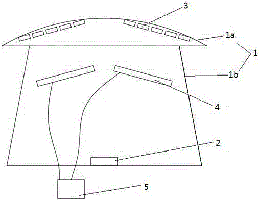 Optical plastic substrate coating device