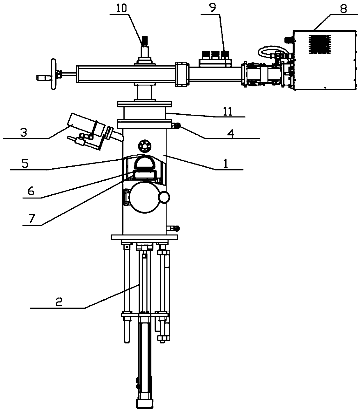 Microwave plasma diamond growth equipment and application method thereof