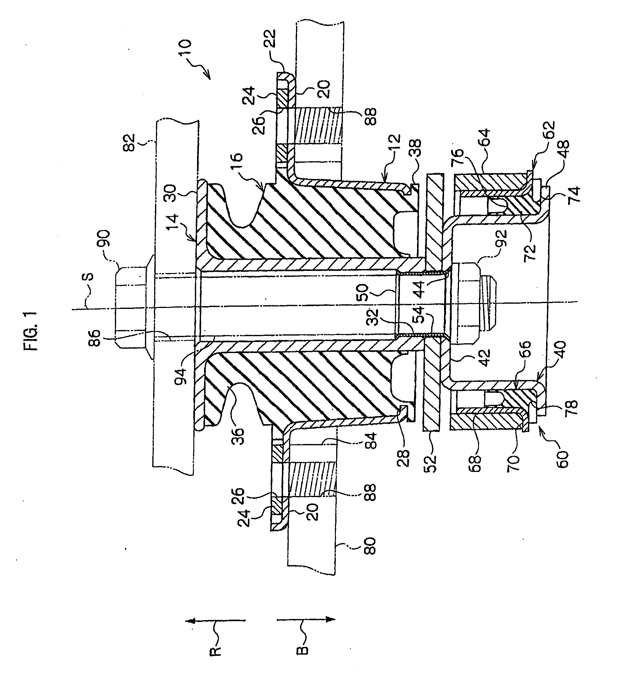 Vibration isolator, and method of mounting the same