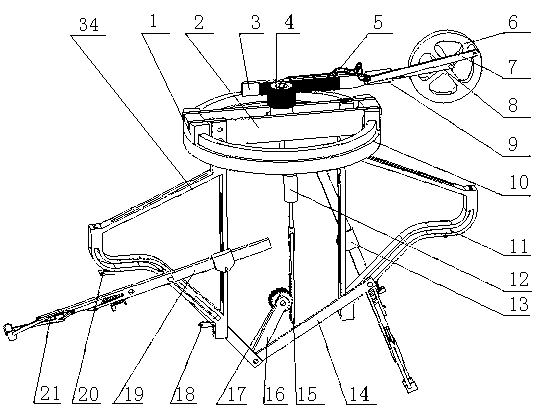 Automatic seedling taking and feeding mechanism used for plug seedling transplanting