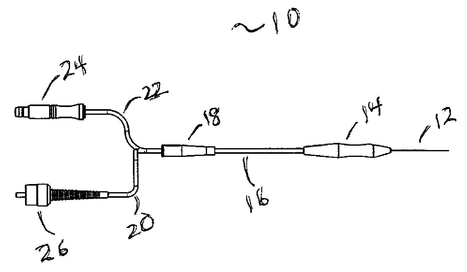 Shaped tip illuminating laser probe treatment apparatus