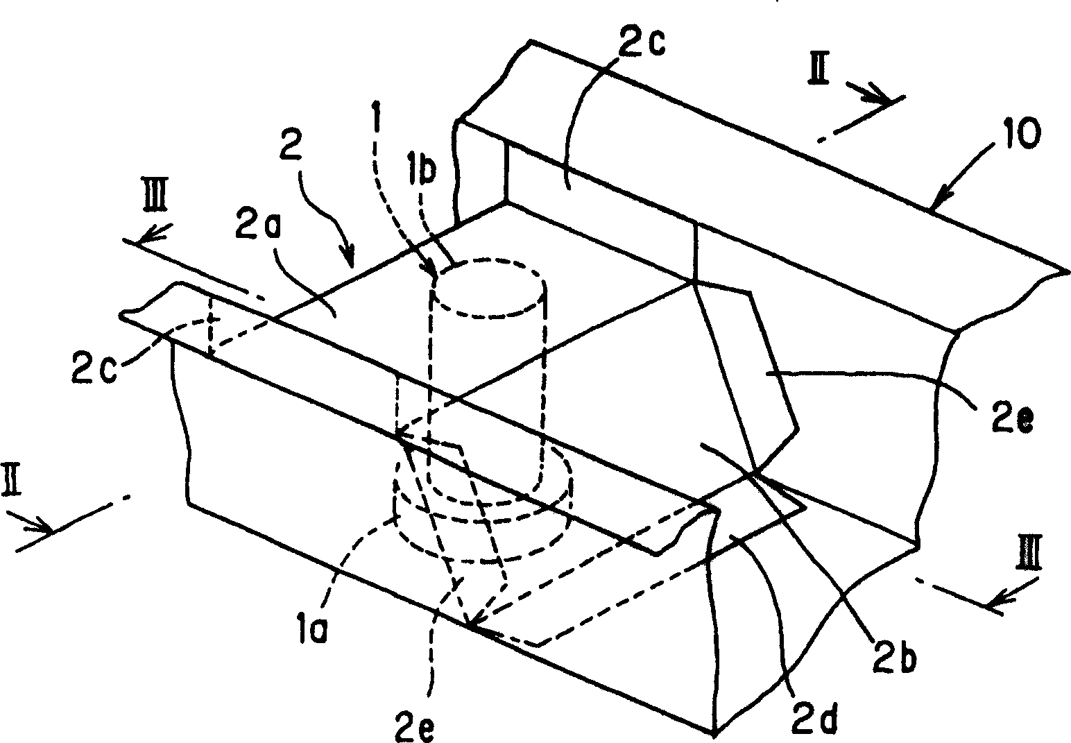 Pipe nut supporting structure