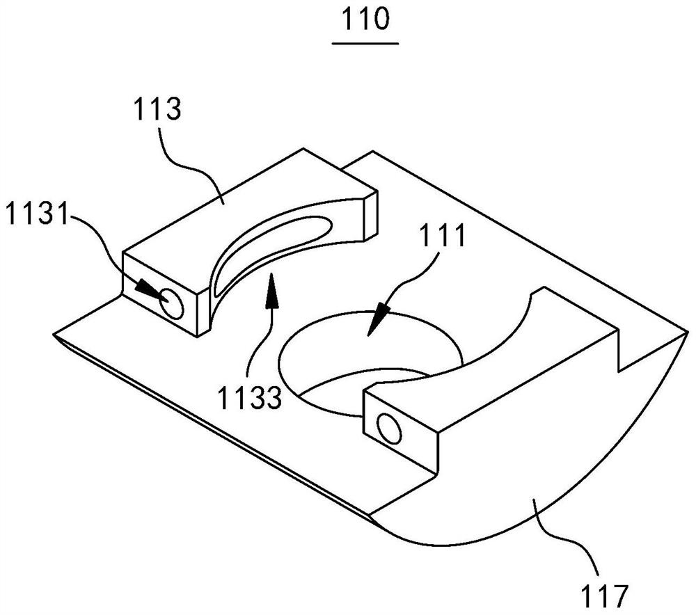 Anti-loose combined gasket and self-adaptive locking structure for rail