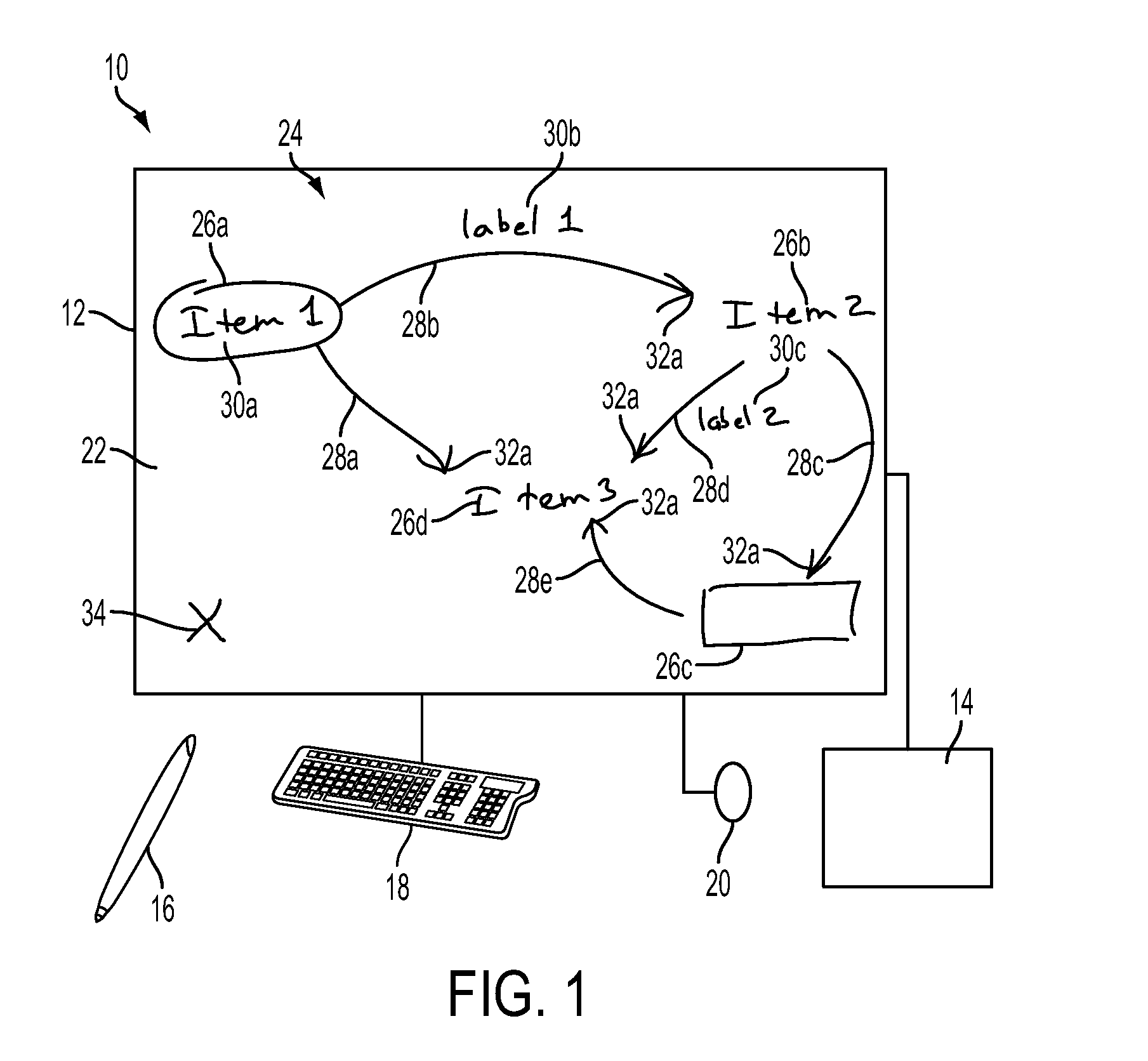 Methods and processes for recognition of electronic ink strokes